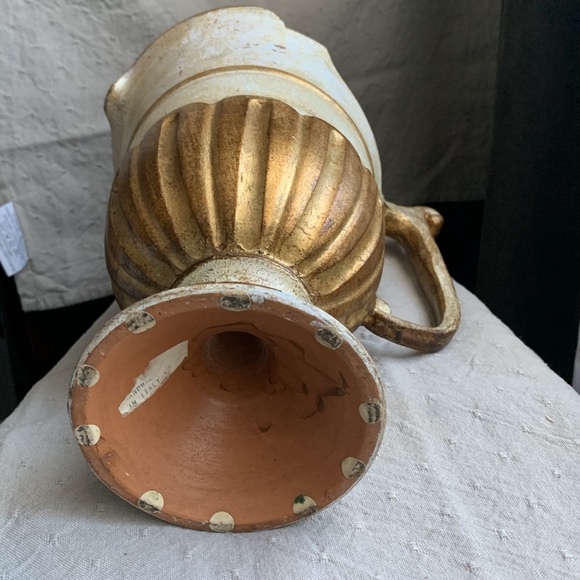 Vintage pottery pitcher. Made in Italy. - Picture 5 of 7